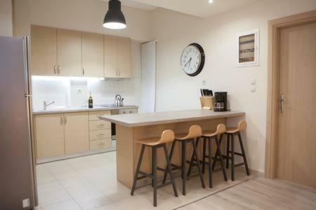 Modern Central Apartment Selanik Dış mekan fotoğraf